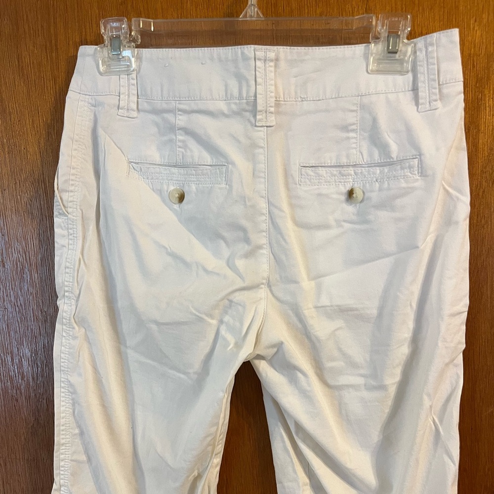 White capris-4 - Picture 2 of 3